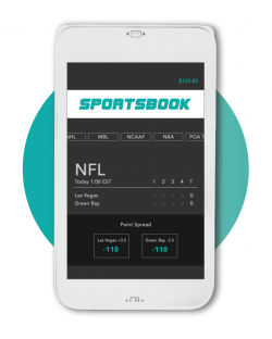 Screenshot of app showing "sportsbook"